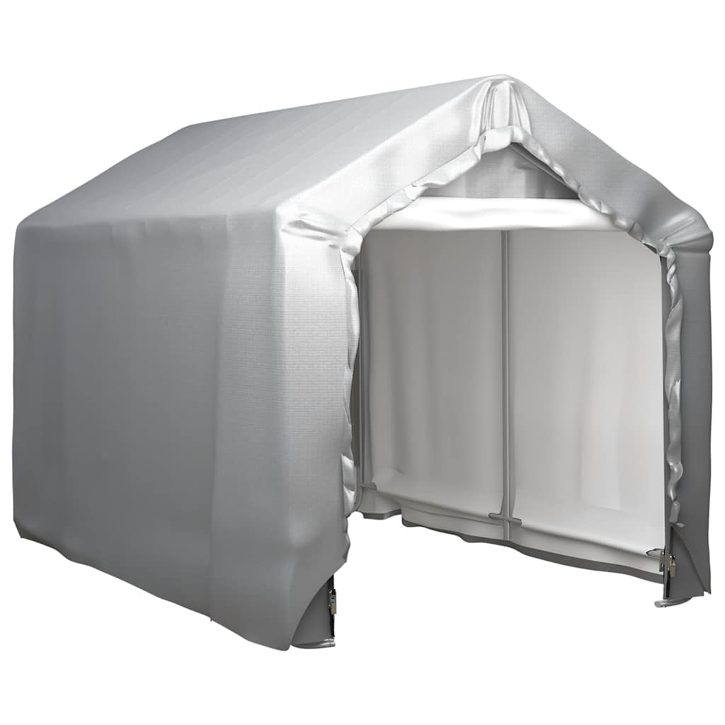 E-shop Multidom Úložný stan 180x300 cm oceľový sivý