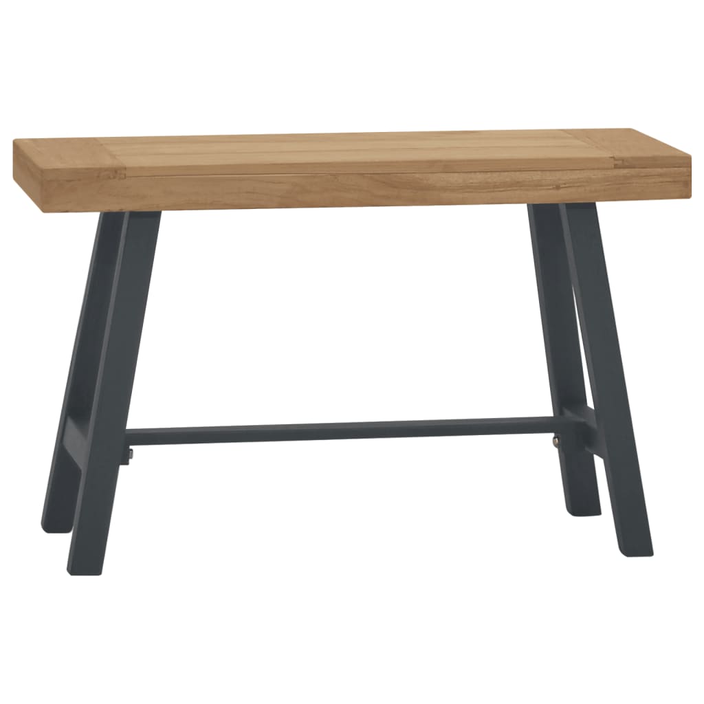 Multidom Lavica 80 cm masívne tíkové drevo
