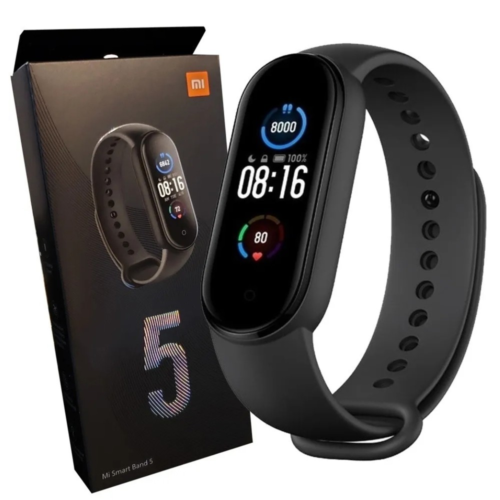 Náramok XIAOMI MI BAND 5 BLACK