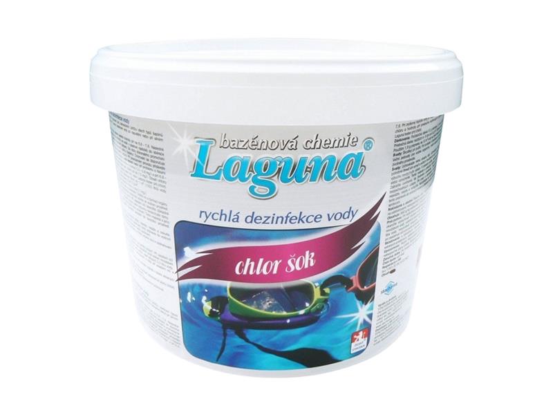 E-shop Přípravek pro chlorovou dezinfekci bazénové vody LAGUNA Chlor Šok 9kg