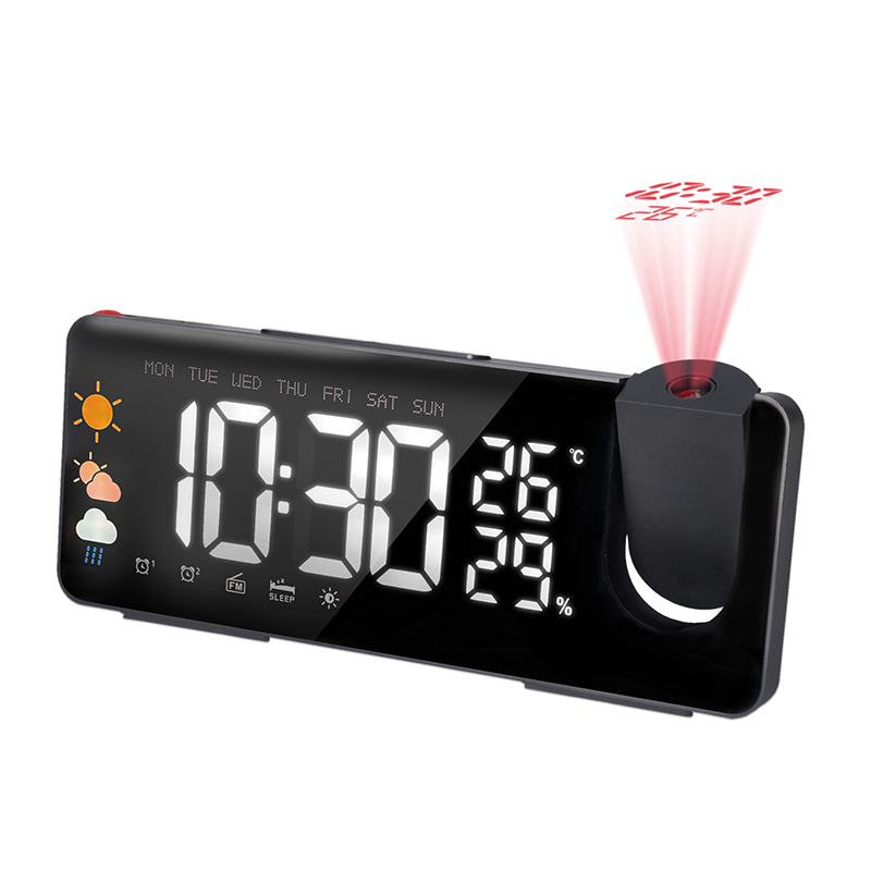 Radiobudík projekční s meteostanicí Solight CA05