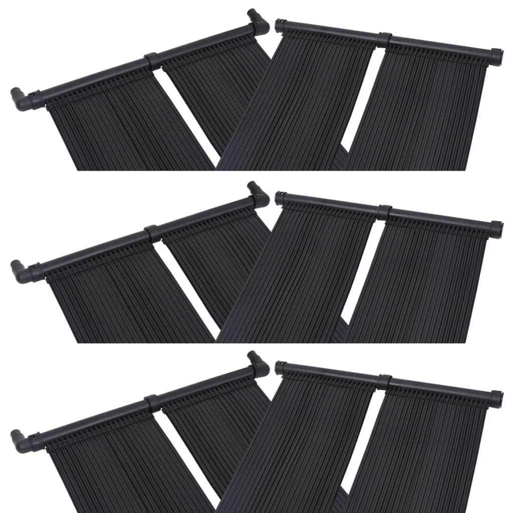 E-shop Multidom Solárny panel na ohrev vody v bazéne 6 ks 80x310 cm