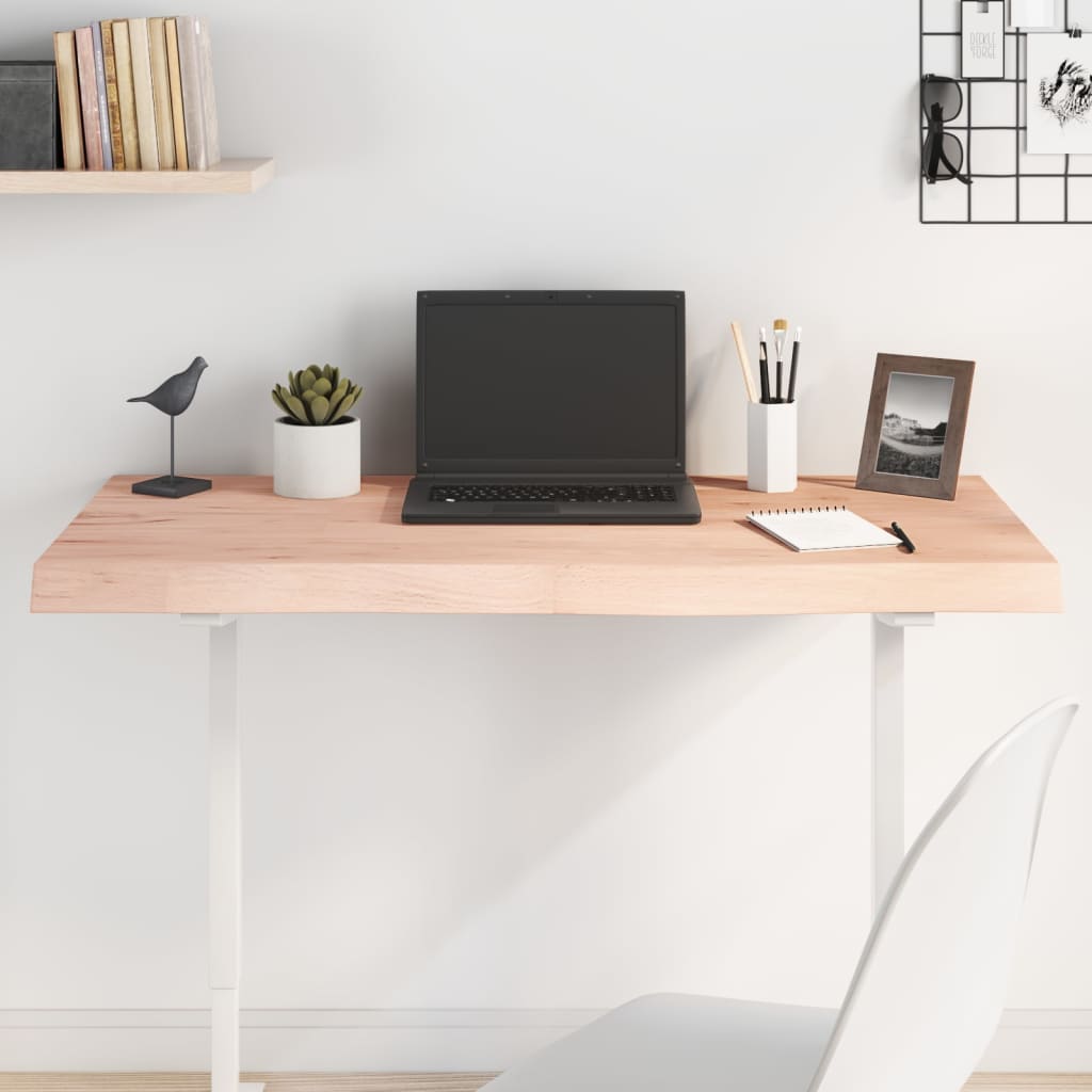 E-shop Multidom Stolová doska 100x60x(2-6) cm neošetrený dubový masív