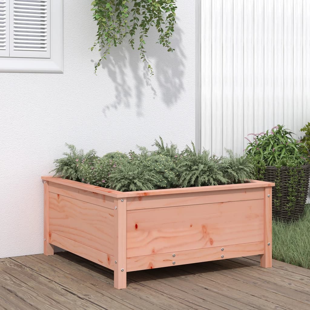 E-shop Multidom Záhradný kvetináč 82,5x82,5x39 cm masívny douglas
