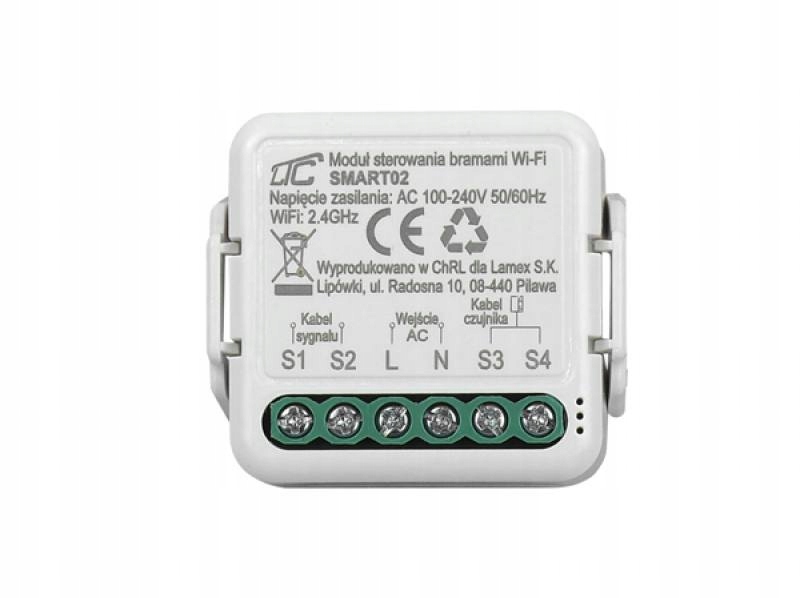Smart ovládač garážových brán LTC SMART02 WiFi Tuya