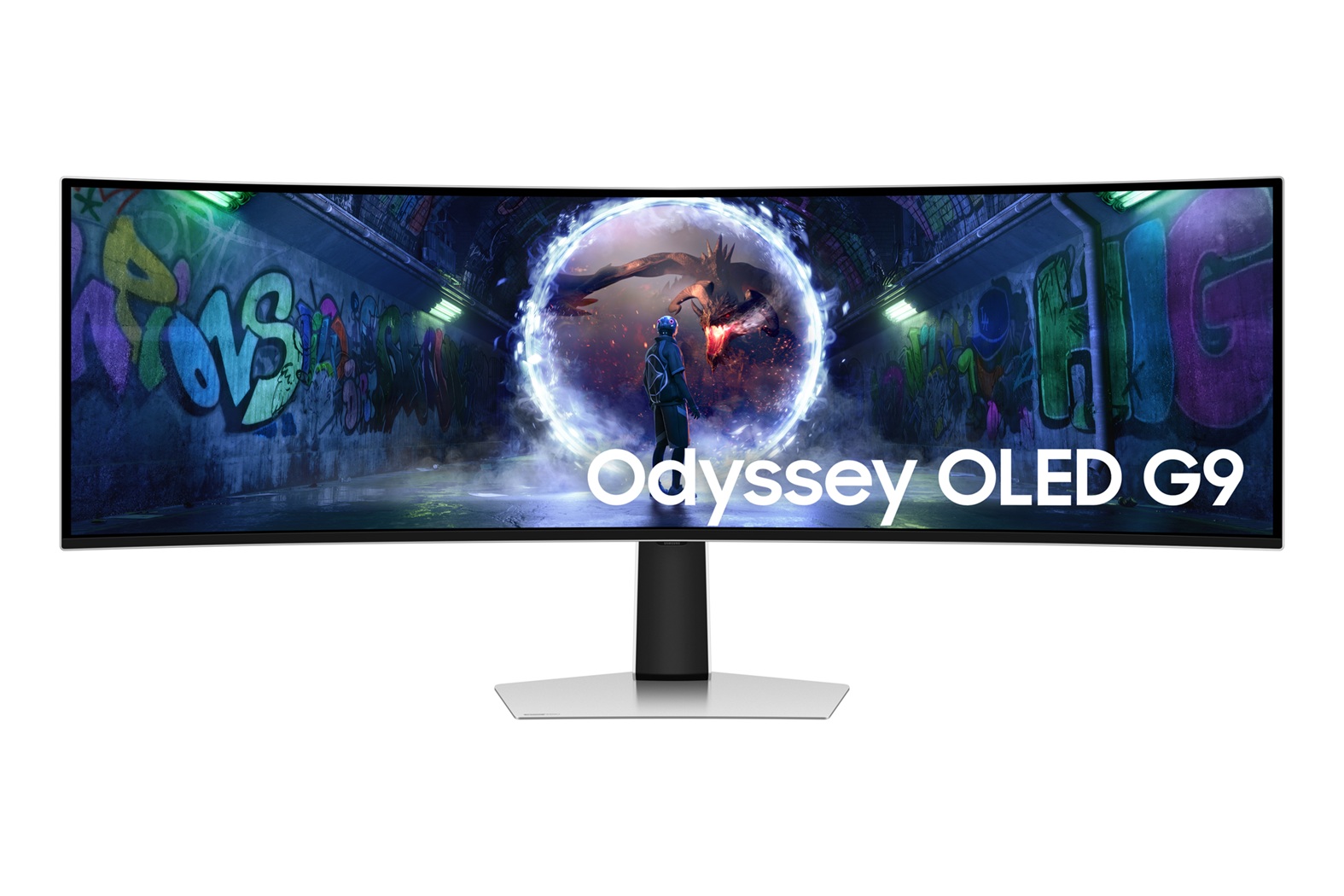 Samsung Odyssey OLED G9/LS49DG934SUXEN/49''/OLED/5120x1440/240Hz/0,03ms/Silver/2R