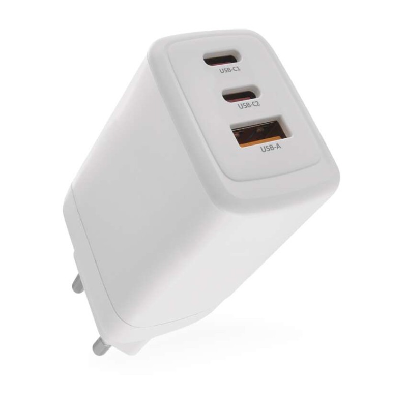 E-shop EMOS Univerzálny USB adaptér GaN do siete PD 65 W max.