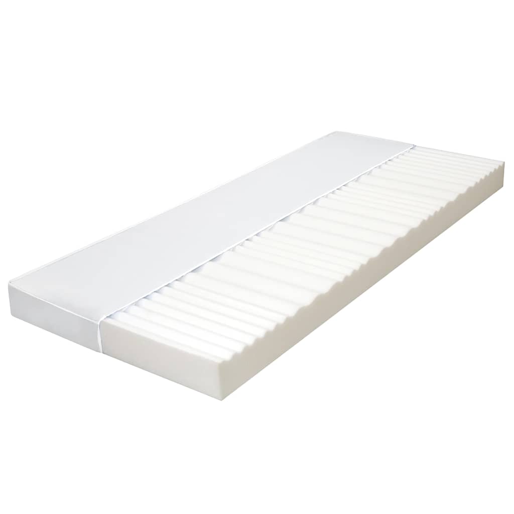 E-shop Multidom Matrac 90x200 cm, 7-zónový, PU pena 10 cm, H2 H3