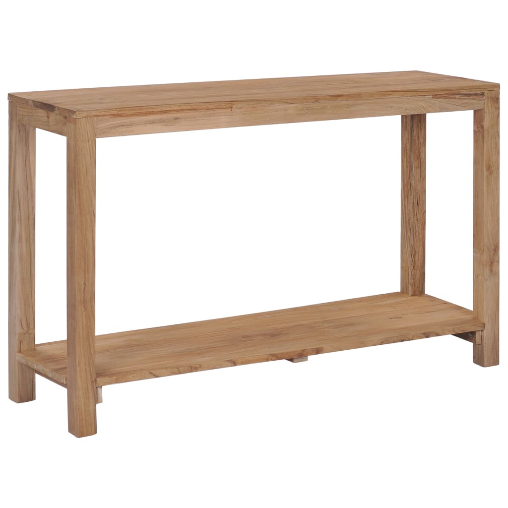 Multidom Príručný stolík 120x35x75 cm masívne teakové drevo