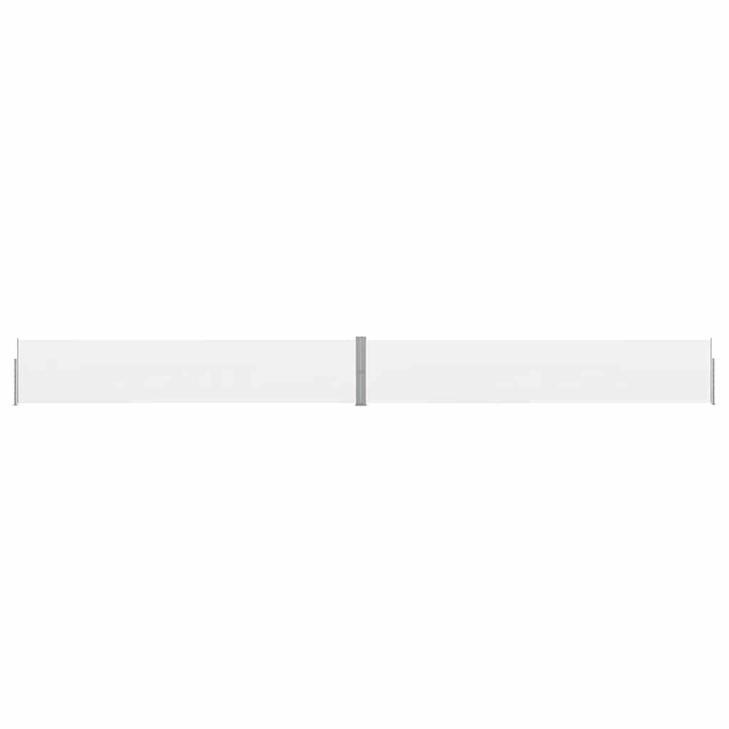 E-shop Multidom Zaťahovacia bočná markíza na terasu 140x1200 cm, krémová