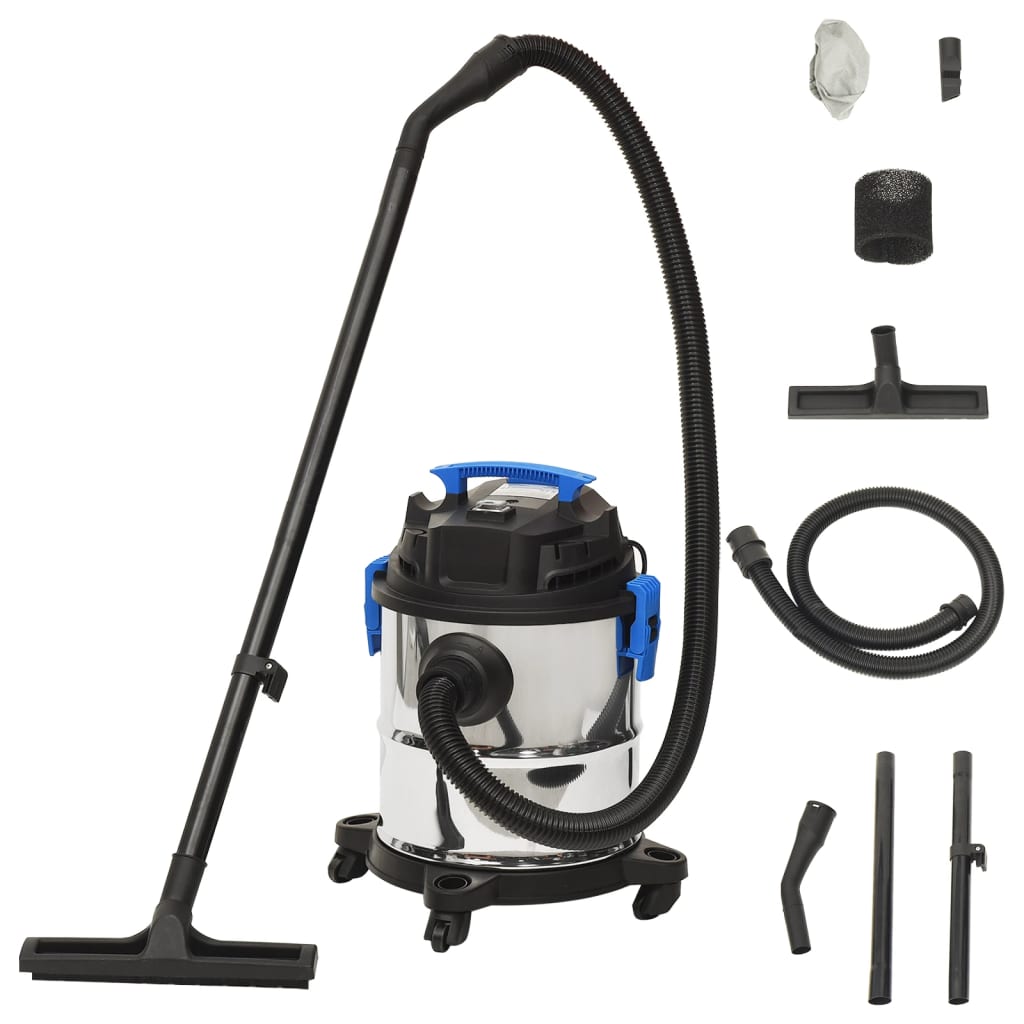 Multidom Vysávač mokrý/suchý 1200 W 20 l strieborný