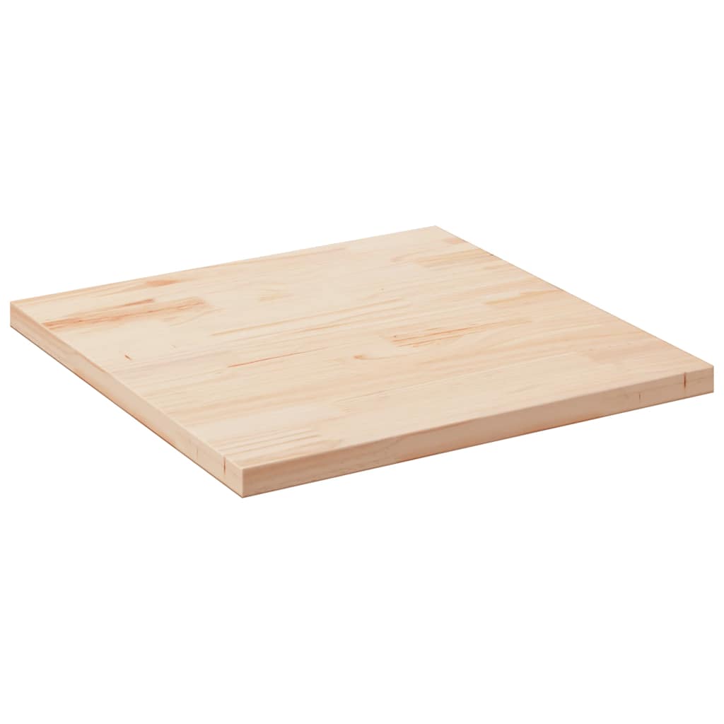 E-shop Multidom Stolová doska 90x90x2,5 cm masívna borovica štvorcová