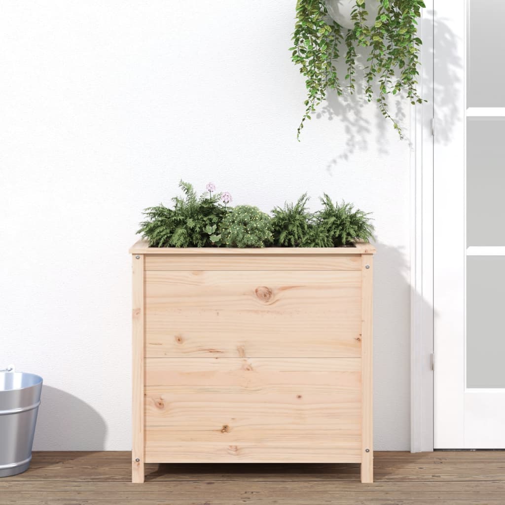 E-shop Multidom Záhradný kvetináč 82,5x40x78 cm borovicový masív