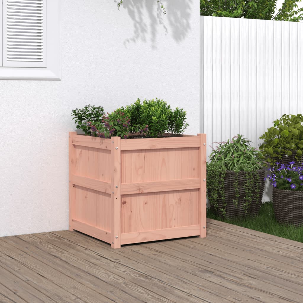 E-shop Multidom Záhradný kvetináč 60x60x60 cm masívny douglas