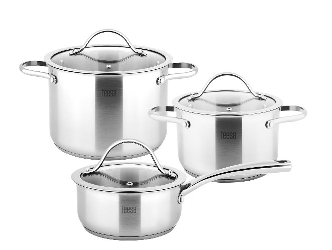 Sada hrncov TEESA COOK EXPERT MASTER, 6ks