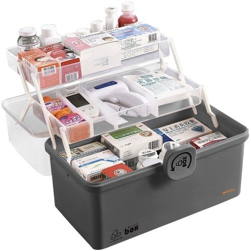 Organizér na lieky Ruhhy 24499, 32x22, 5x19cm, plastový box