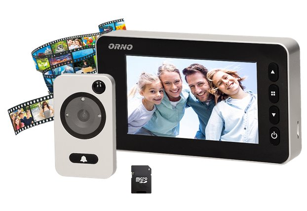 E-shop Digitální dveřní kukátko ORNO OR-WIZ-1106