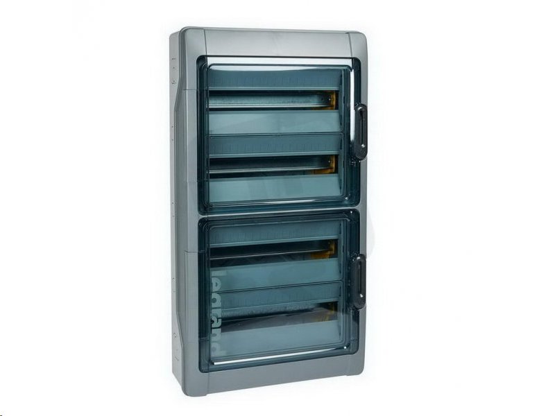E-shop Rozvaděč Legrand Plexo 601988 IP65 plastový 4x18 nástěnný / průhledné dveře