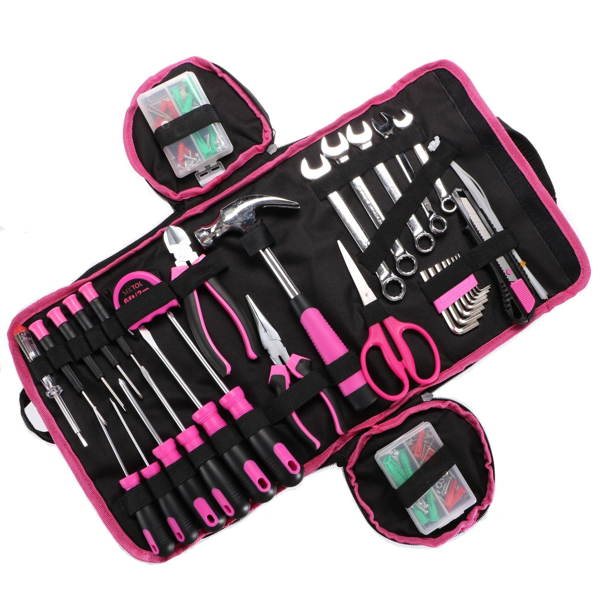 E-shop Sada nářadí HOME PINK 120 BAG SIXTOL