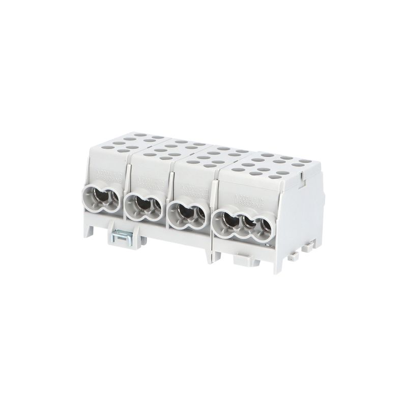 E-shop Eleman Svorkovnice rozbočovací HLAK 35-4/10 GR-S, 125A, 4pól., AL/CU, IP20, 4xŠ, na DIN /2080438