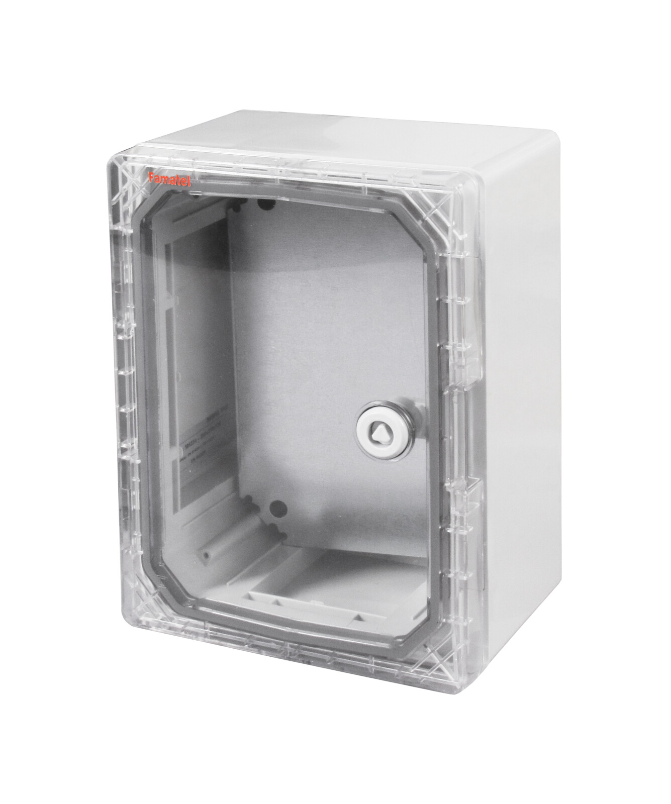 E-shop Famatel Skříň 39123-T MAGNA IP65, 280x210x130mm, průhledné dveře, součást: montážní deska