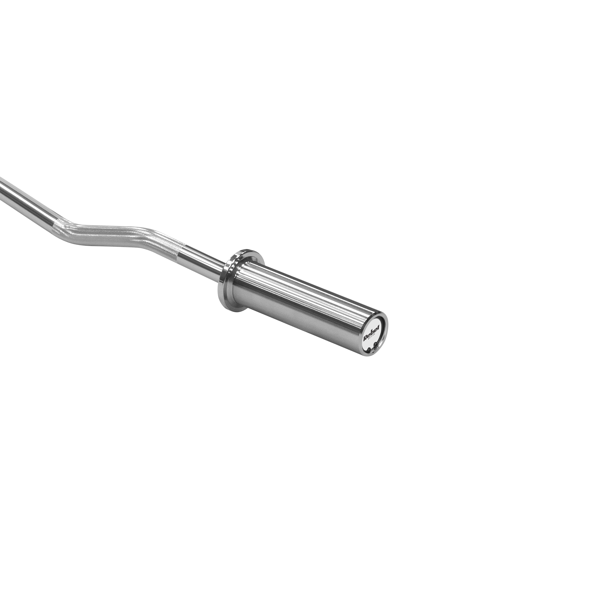 E-shop Činková tyč olympijská lomená s ložisky 120cm 9kg 50mm REBEL ACTIVE RBA-2216