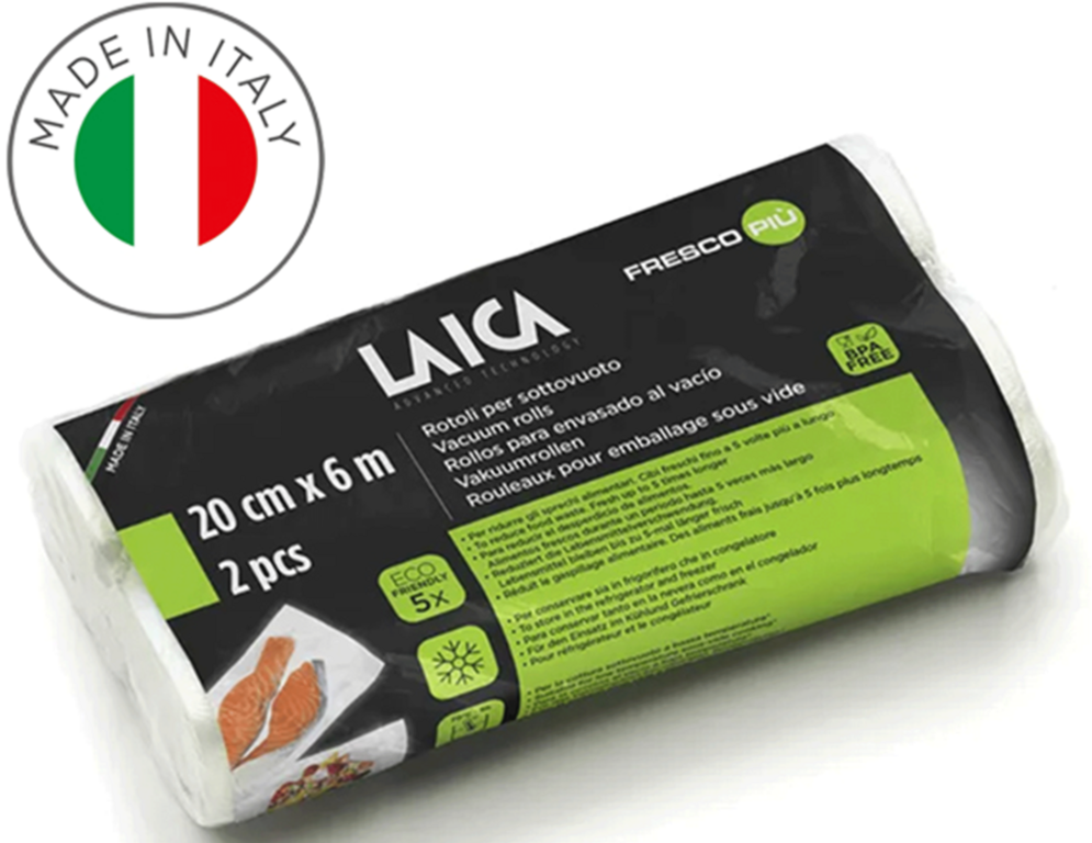 E-shop Laica vákuové fólie 20x600cm 2 rolky VT3508