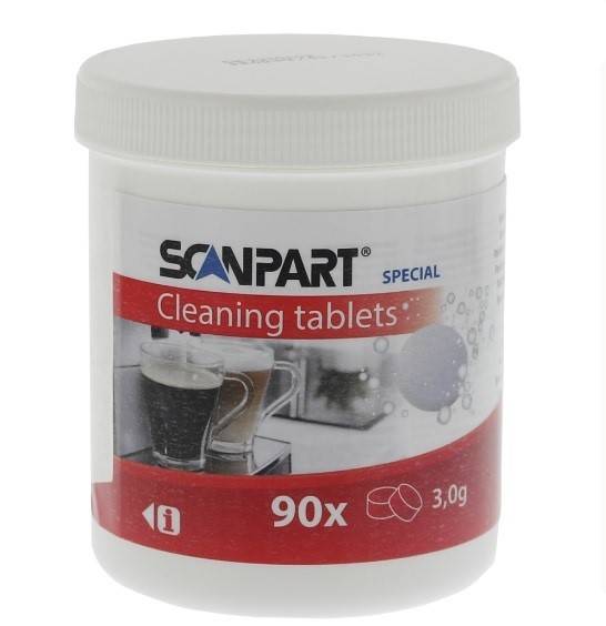 ScanPart Čistiace tablety pre kávovary 90 ks/270 g