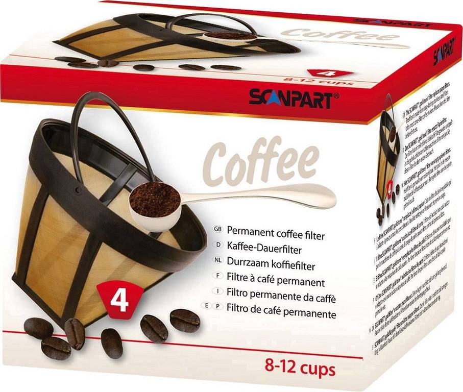 E-shop ScanPart kávový filter veľkosť 4-vložka
