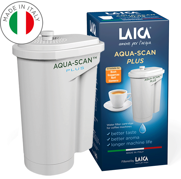 E-shop Laica Aqua Scan PLUS vodný filter do kávovarov Bosh, Siemens, Gaggenau, Neff E0A0002