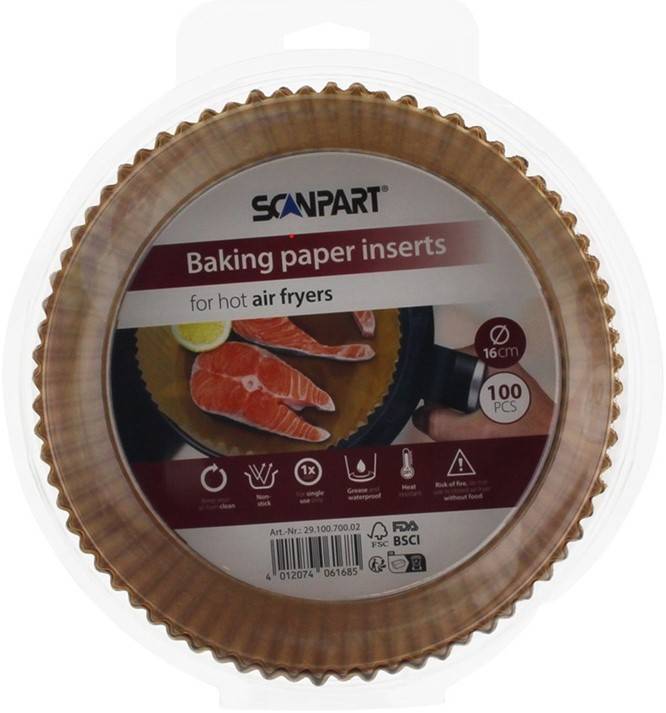 E-shop ScanPart papier na pečenie priemer 16cm 100ks SCA2910070002