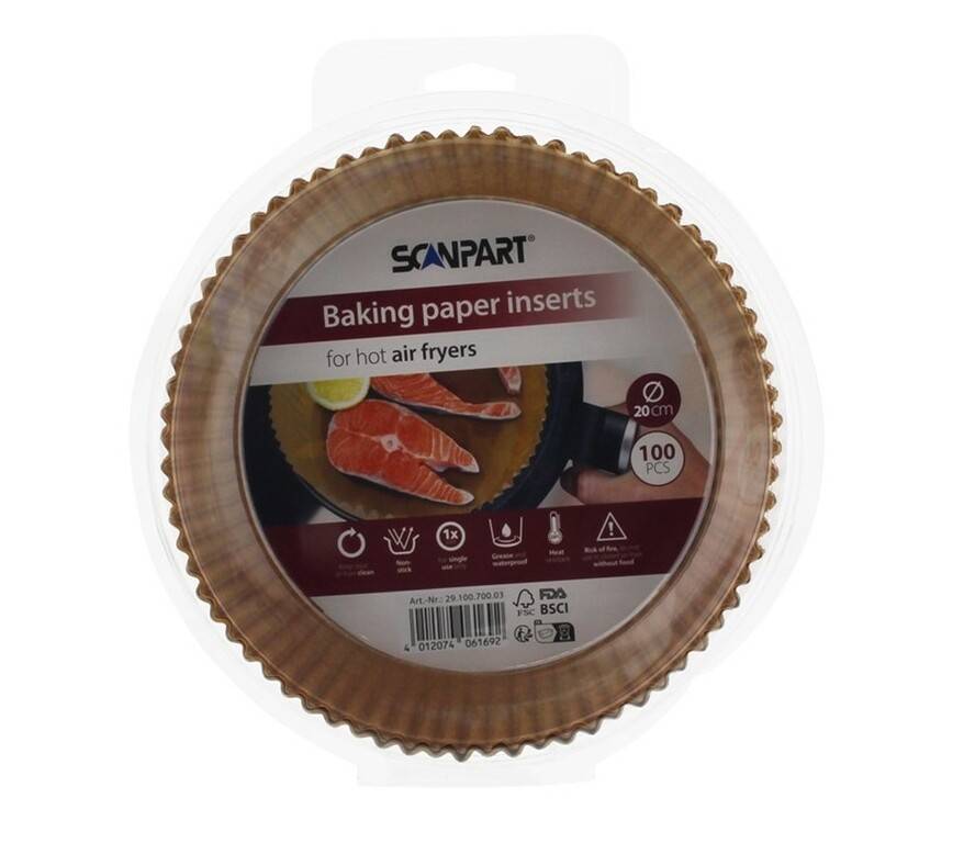 E-shop ScanPart papier na pečenie priemer 20cm 100ks SCA2910070003
