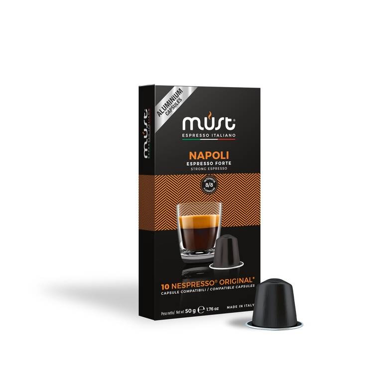 MUST Napoli Nespresso kapsule 10ks x5g