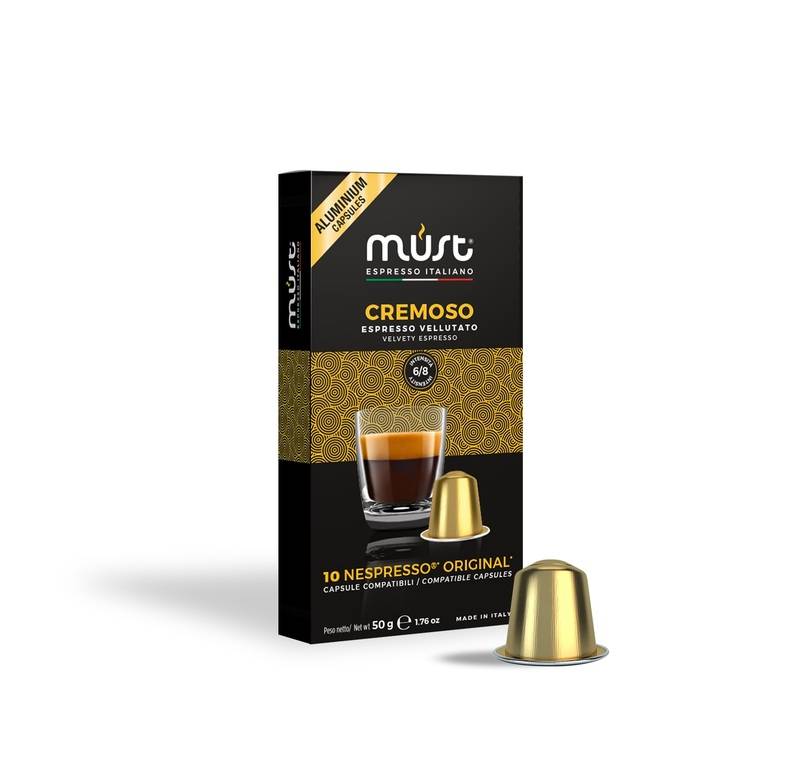 MUST Cremoso Nespresso kapsule 10ks x5g
