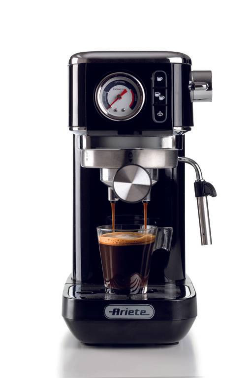 E-shop Ariete Pákový kávovar Moderna Slim 1381/32, čierny