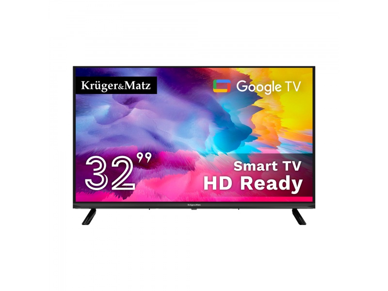 Televízor Kruger&Matz 32" (82cm) HD Google TV H.265 DVB-S2/T2/C