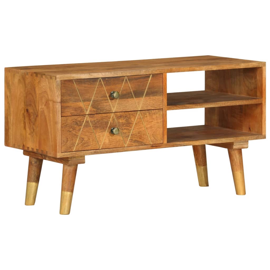 E-shop Multidom TV skrinka 85x35x47 cm, mangový masív