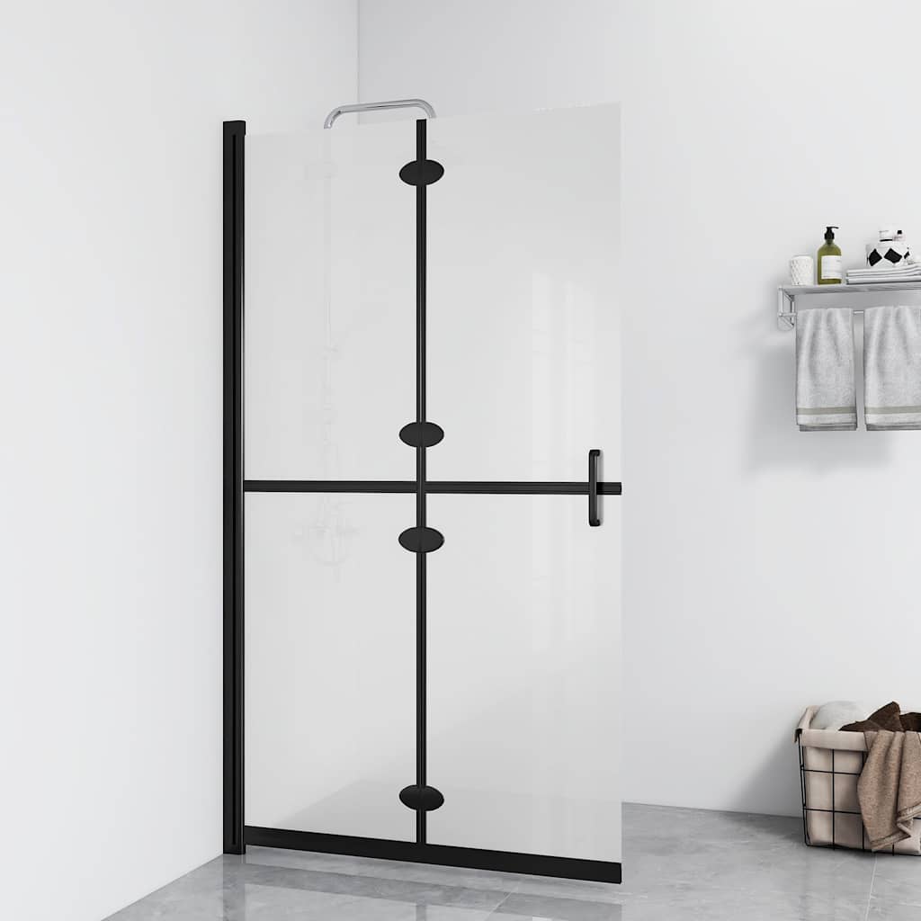 E-shop Multidom Skladacia sprchová zástena nepriehľadné ESG sklo 70x190 cm