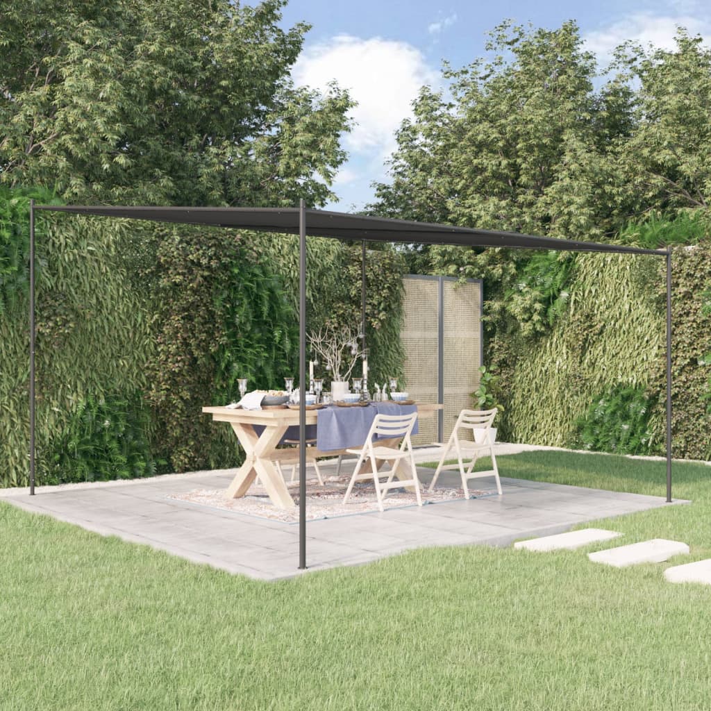Multidom Altánok antracitový 4x4 m 180 g/m² látka a oceľ