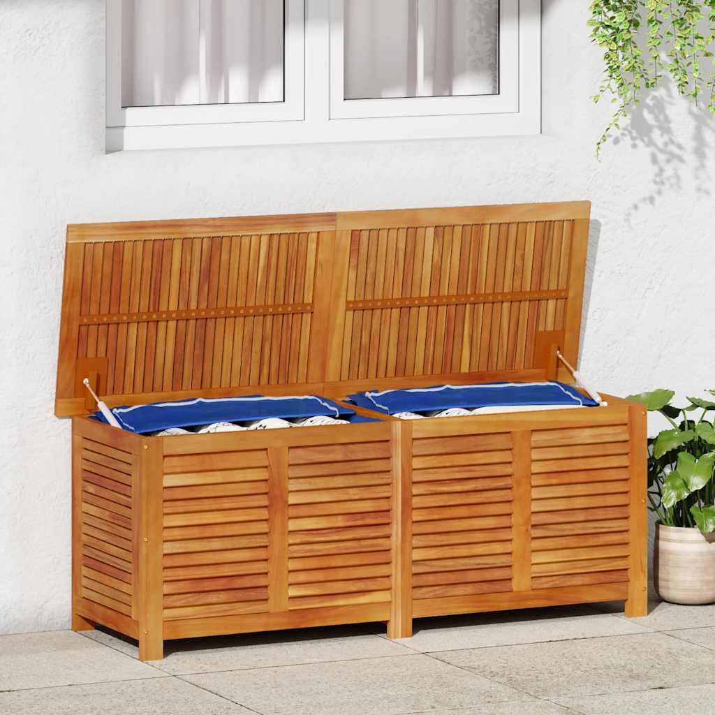 E-shop Multidom Záhradný úložný box s mriežkami 150x50x56 cm masívna akácia