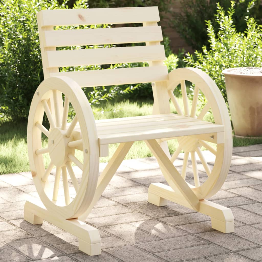 Multidom Záhradné kreslá 2 ks 58x58x78,5 cm jedľový masív