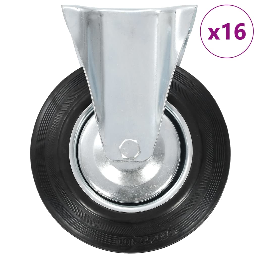 E-shop Multidom 16 ks pevné kolieska 200 mm