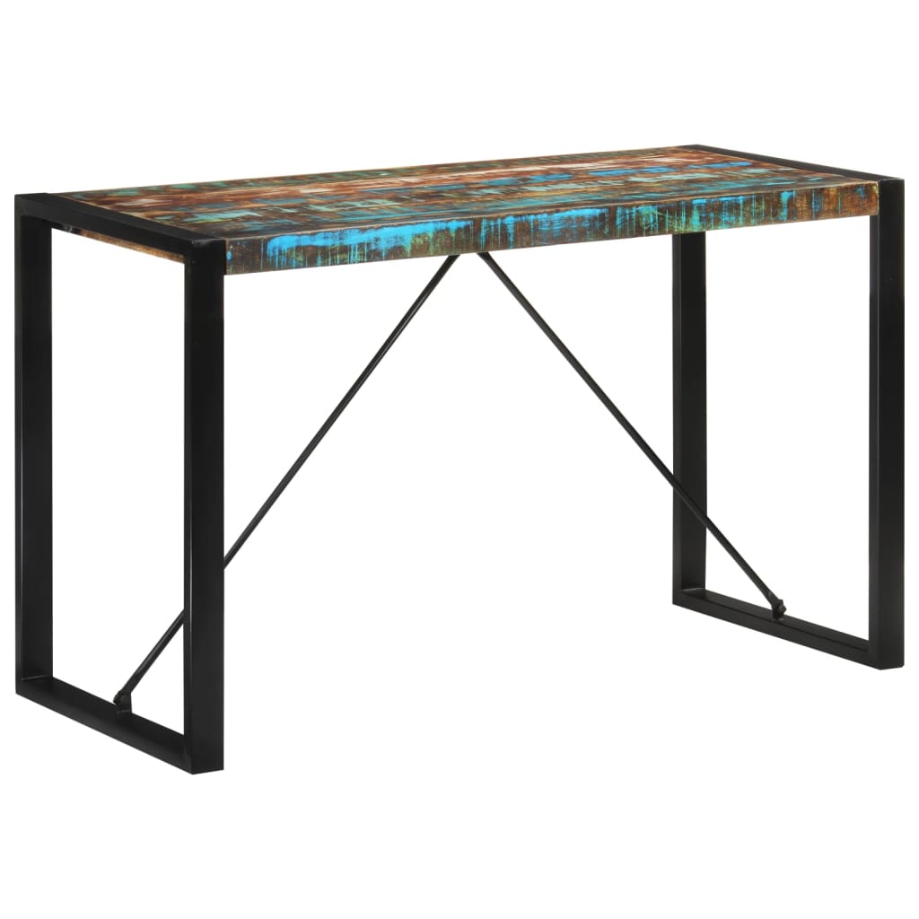 E-shop Multidom Jedálenský stôl 120x55x76 cm masívne recyklované drevo