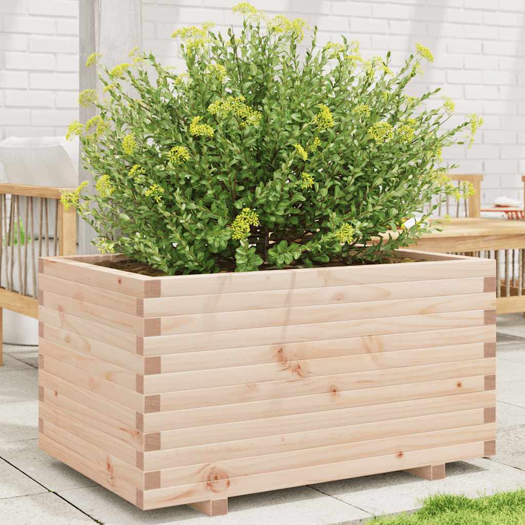 E-shop Multidom Záhradný kvetináč 90x60x49,5 cm masívna borovica