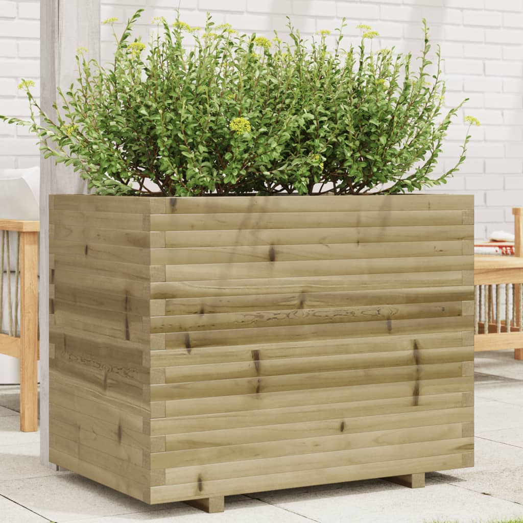 E-shop Multidom Záhradný kvetináč 90x60x72,5 cm impregnovaná borovica