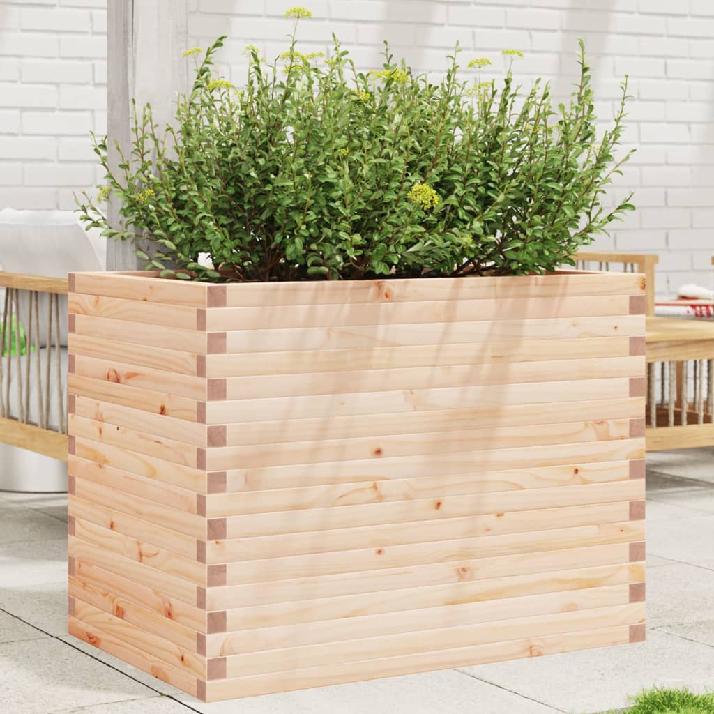 E-shop Multidom Záhradný kvetináč 90x60x68,5 cm masívna borovica