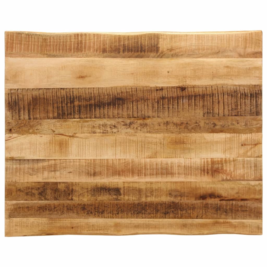 Multidom Stolová doska živá hrana 110x80x2,5 cm masívny surový mangovník