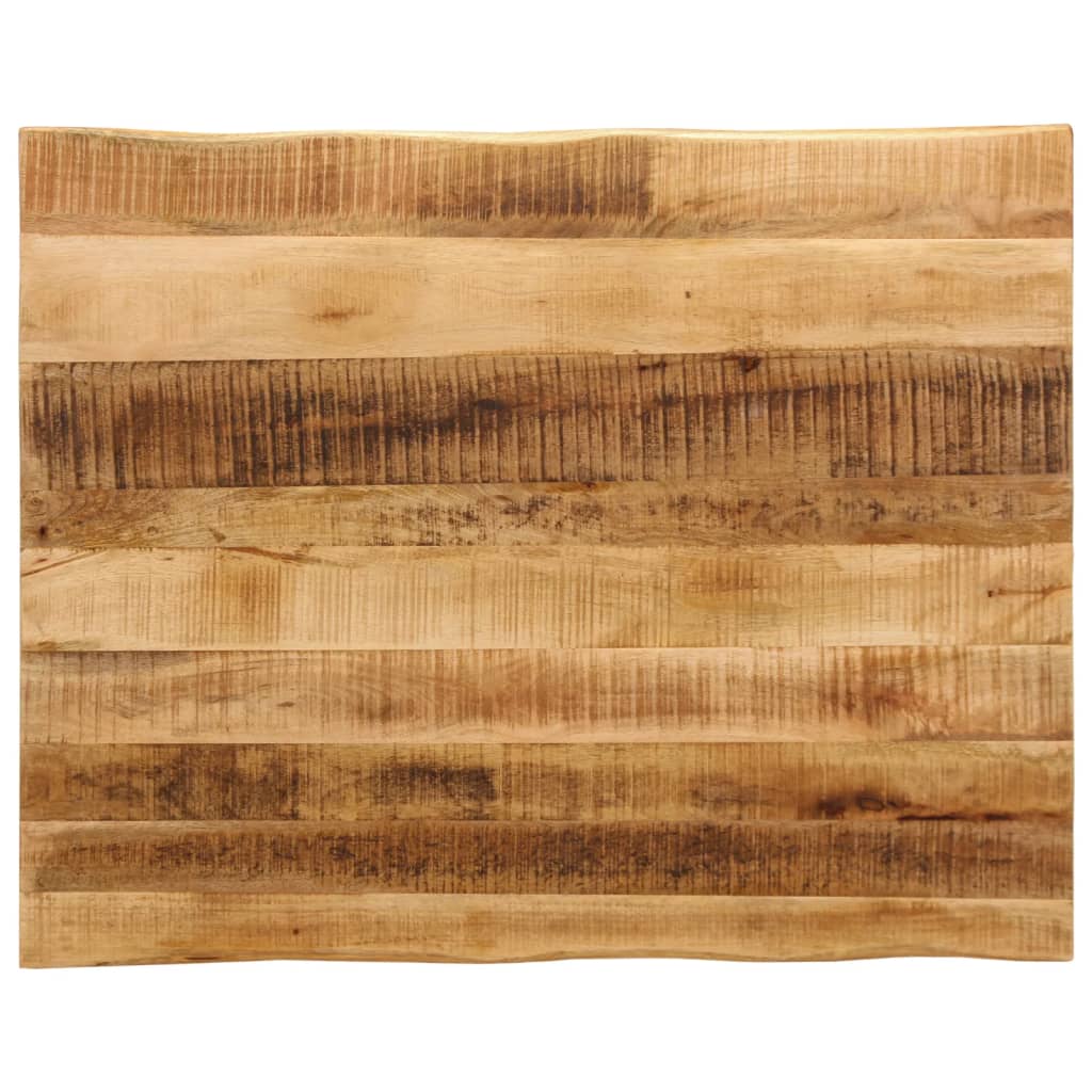 Multidom Stolová doska živá hrana 90x80x3,8 cm masívny surový mangovník