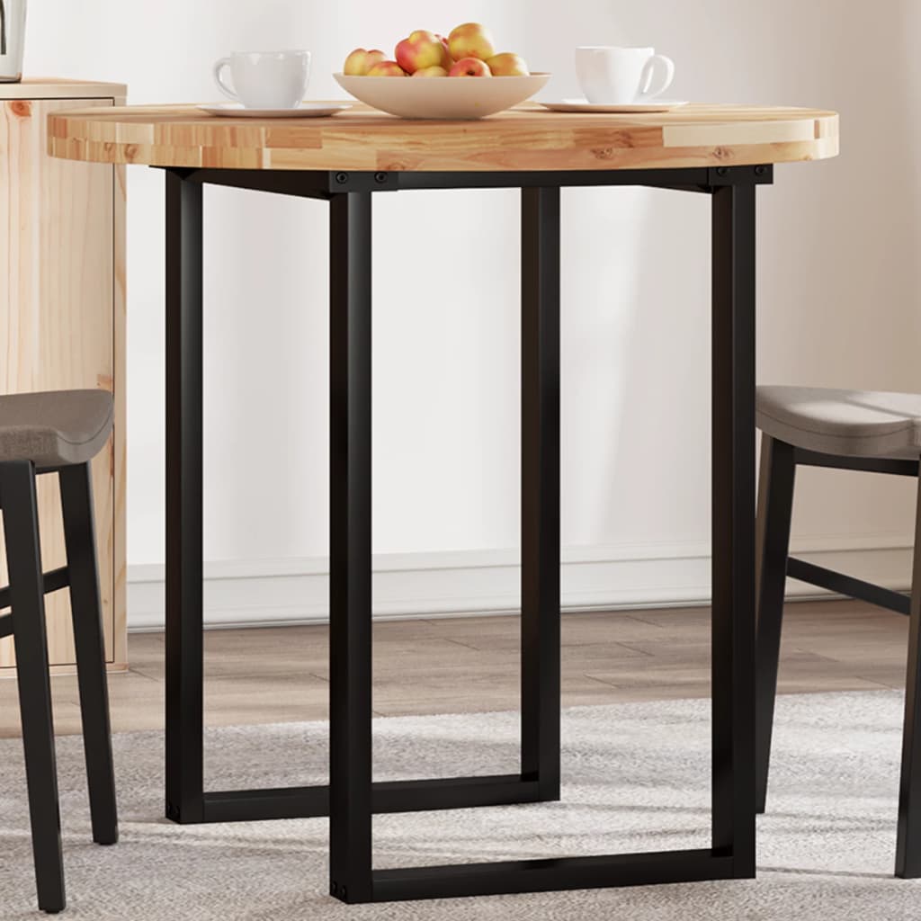 E-shop Multidom Stolová doska okrúhla Ø80x4 cm masívne akáciové drevo