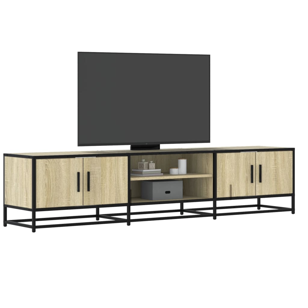 E-shop Multidom TV skrinka dub sonoma 180x35x41 cm kompozitné drevo